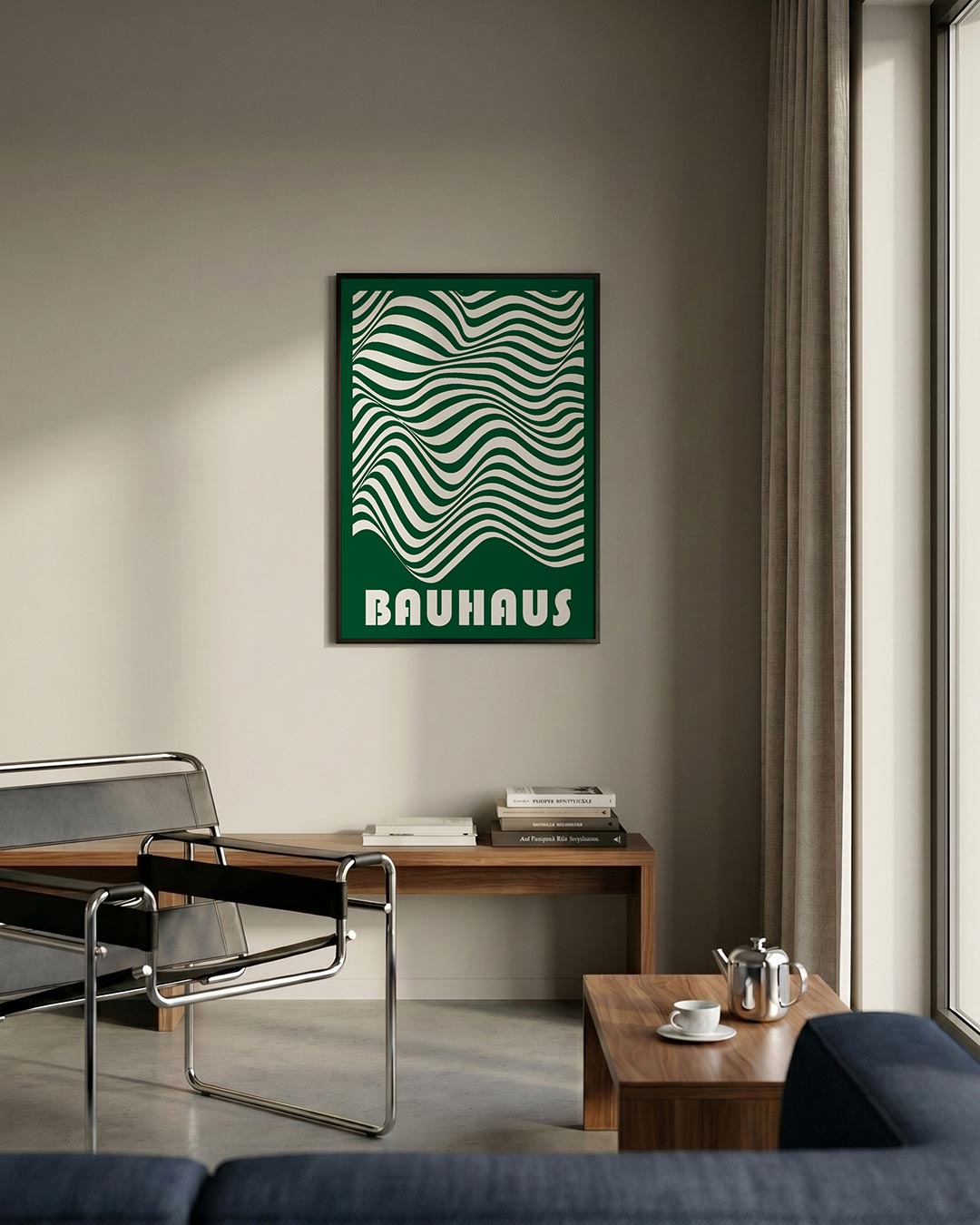  – geometrische poster in Bauhaus-stijl van WallArtistic