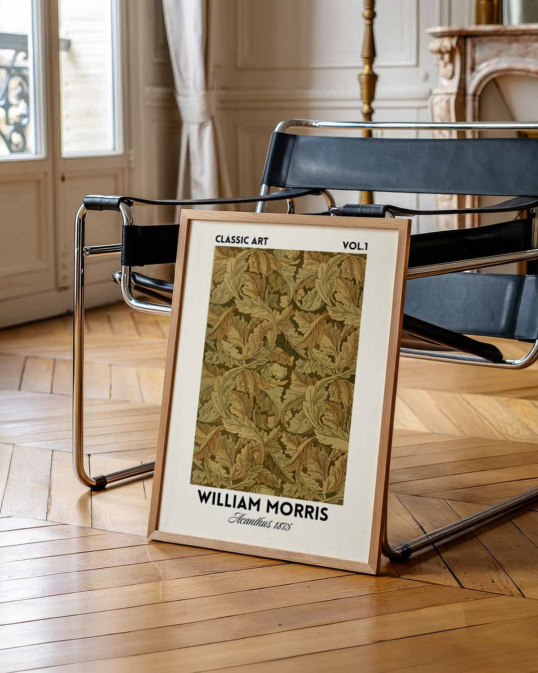 William Morris Acanthus 1875 – William Morris poster in staand formaat