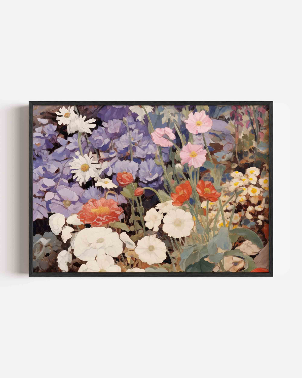 Bloemenpracht – bloemen landscape poster als wanddecoratie