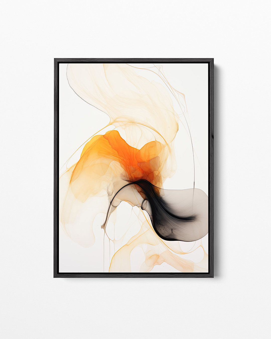 Vloeiende kleurencompositie – staand wanddecoratie kunstwerk