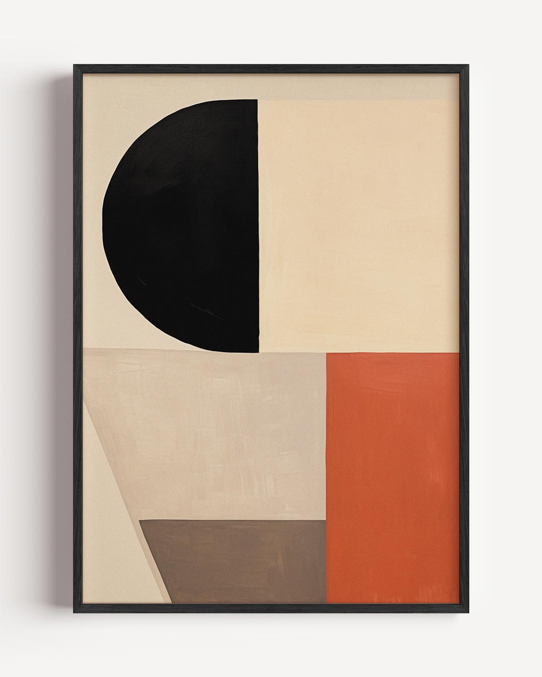 Abstracte – kleurrijke abstracte portret poster als wanddecoratie