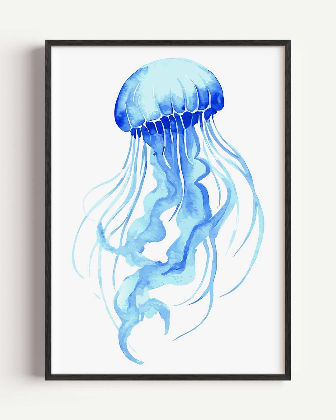 Sereen Medusa Kunstwerk – dieren portret poster als wanddecoratie