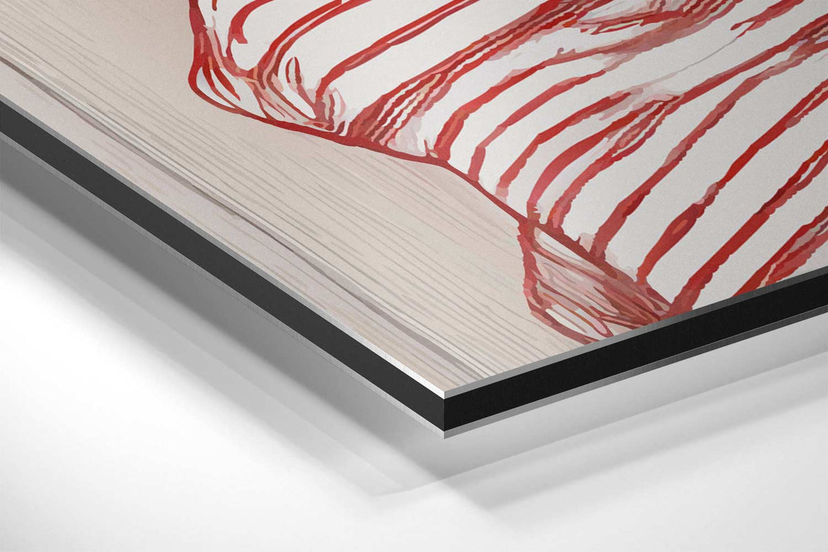 Vijf Minuten Meer – canvas kunstwerk als wanddecoratie