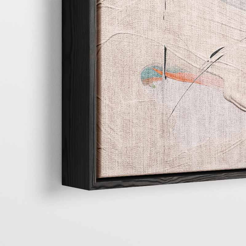 Kleurenstorm in Beweging – plexiglas kunstwerk als wanddecoratie