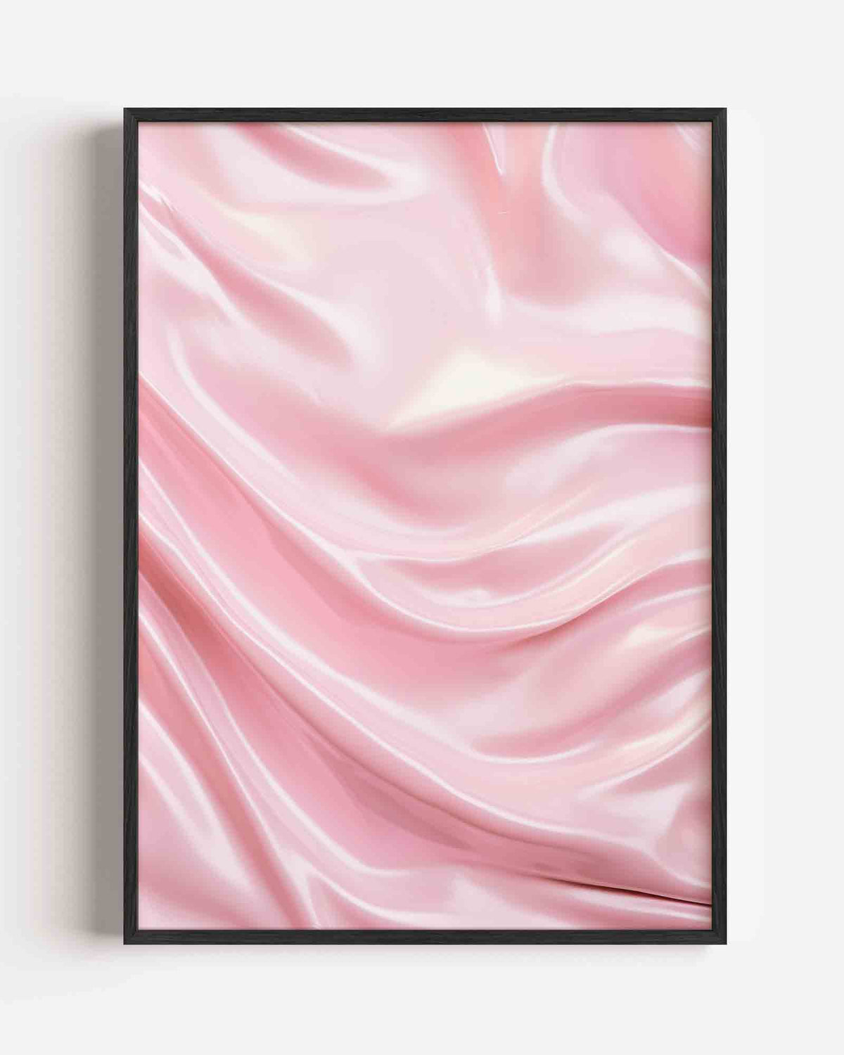 Zachte roze textuur – Kunst & Design poster als staande wanddecoratie