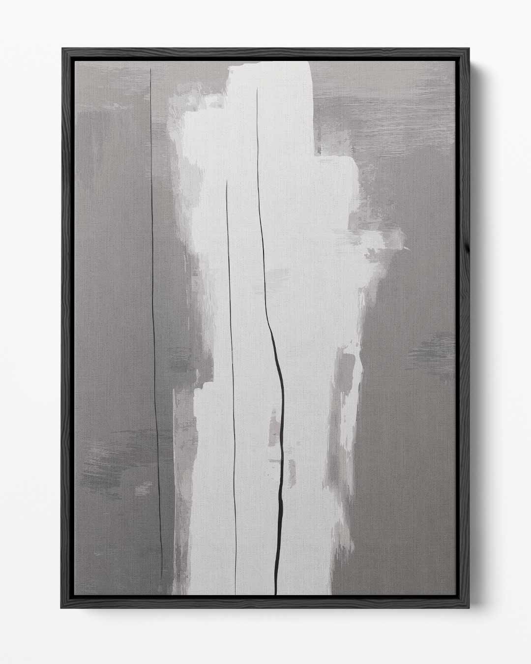 Whispering Grays – portret kunstwerk als wanddecoratie