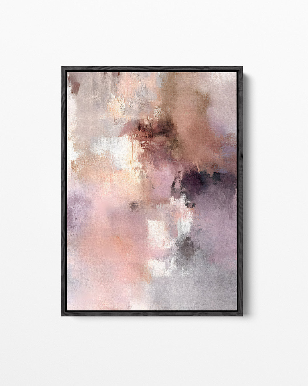 Zachte kleurencompositie – staand wanddecoratie kunstwerk