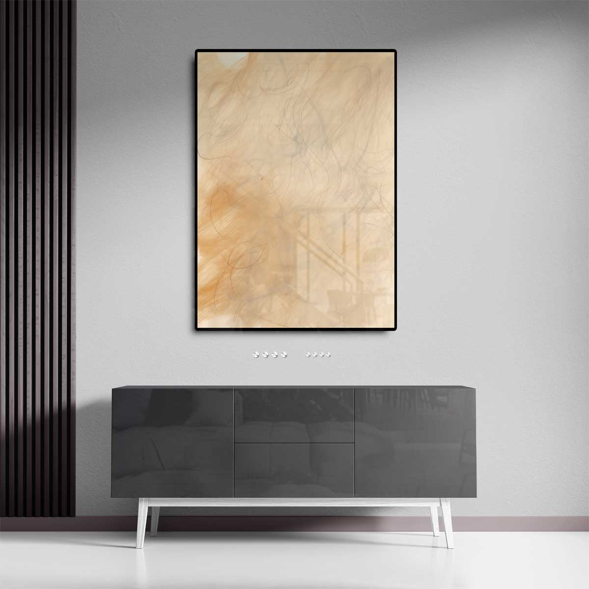 Etherische Vervloeiingen – staande wandkunst voor woonkamer of interieur
