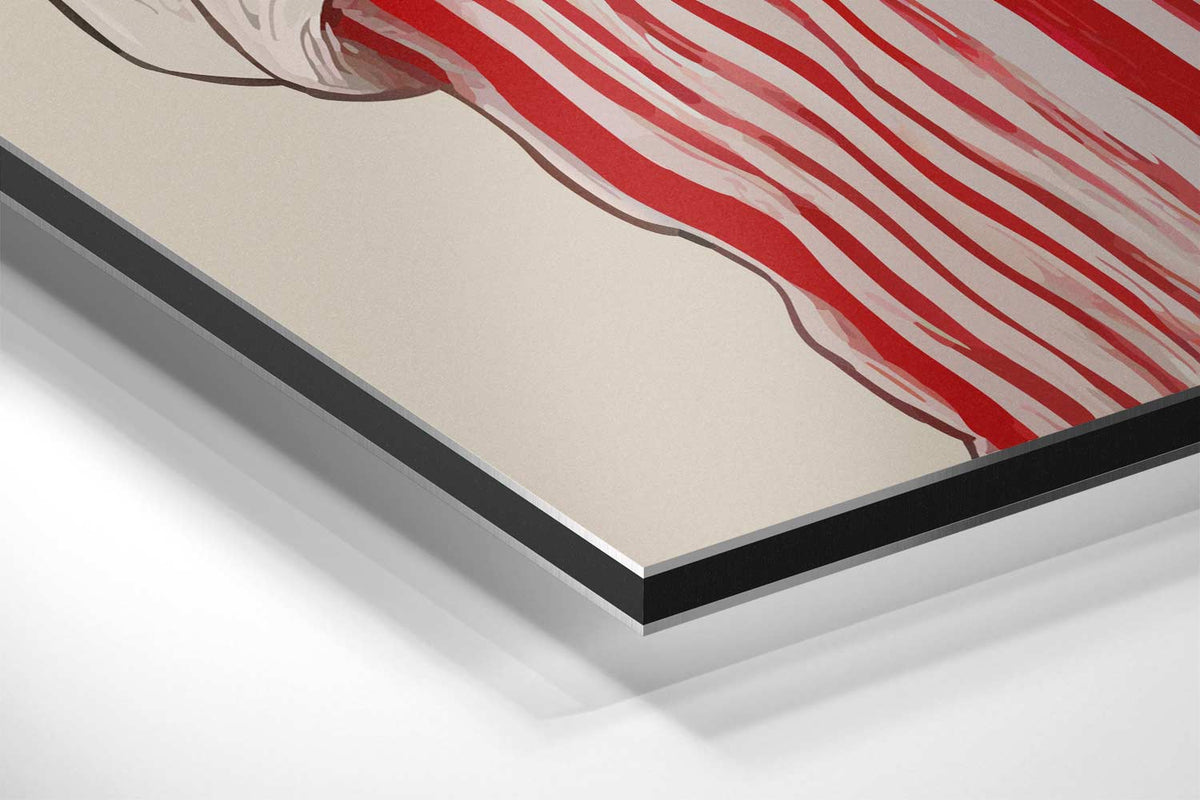 Vijf Minuten Extra – canvas kunstwerk als wanddecoratie