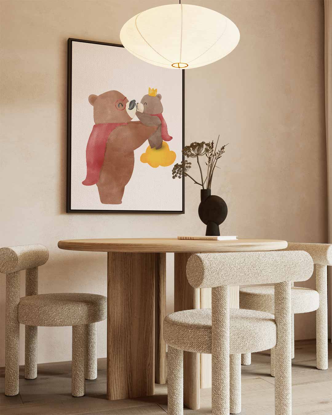 Beervriendjes Magische Momenten – staand kunstwerk voor modern interieur