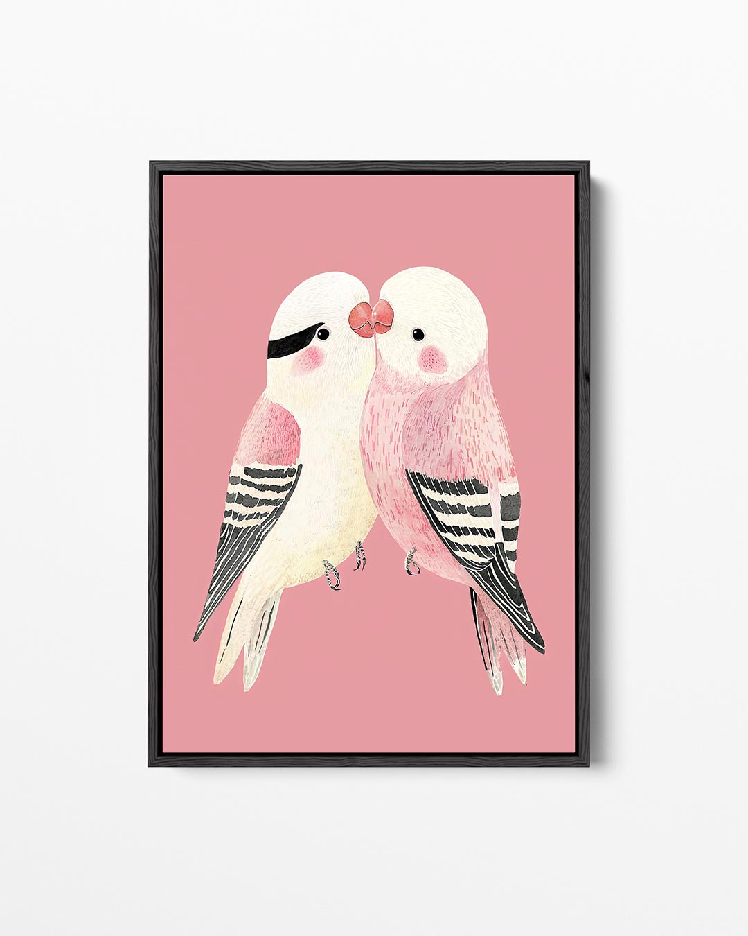 Vogels in harmonie – staand wanddecoratie kunstwerk