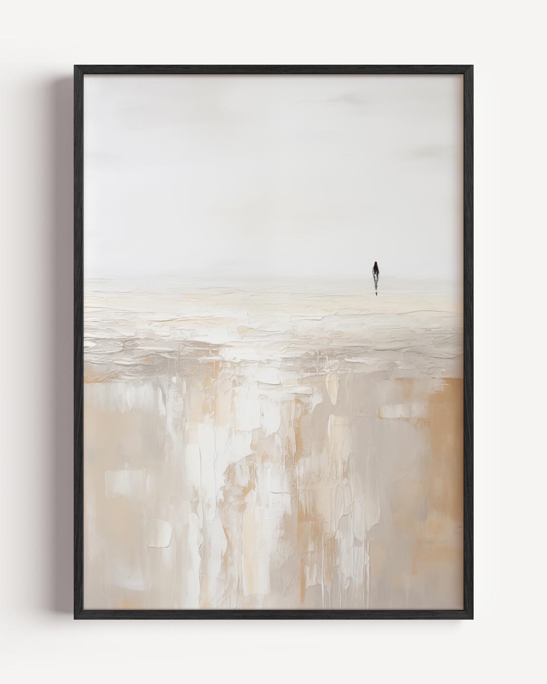 Luchtige Rust Wandkunst – textuur portret poster als wanddecoratie