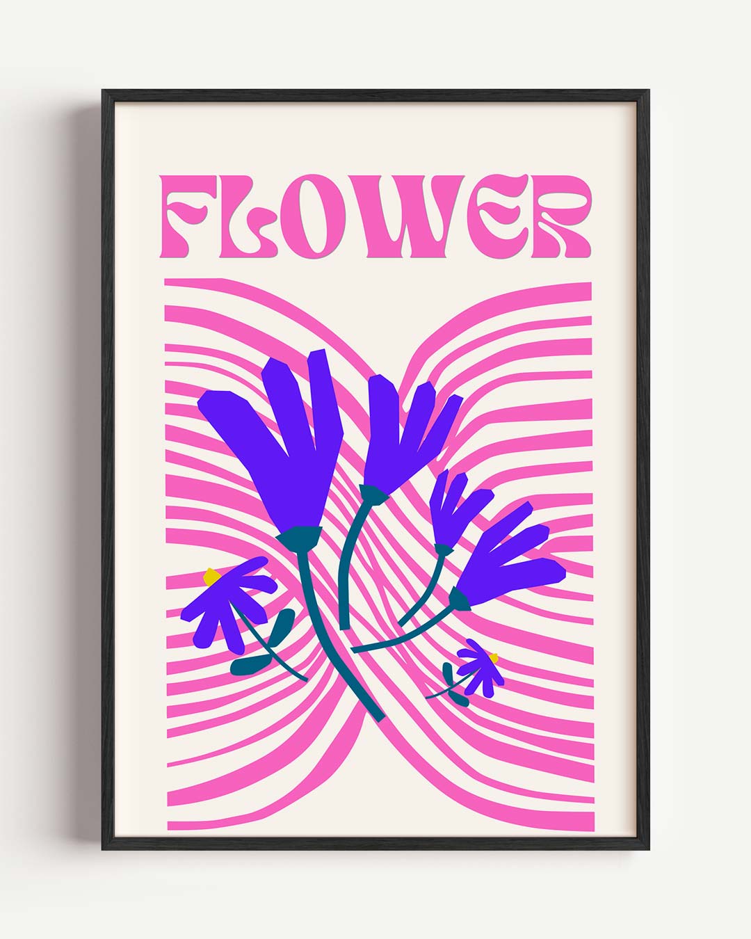 Bloemenmagie – bloemen portret poster als wanddecoratie