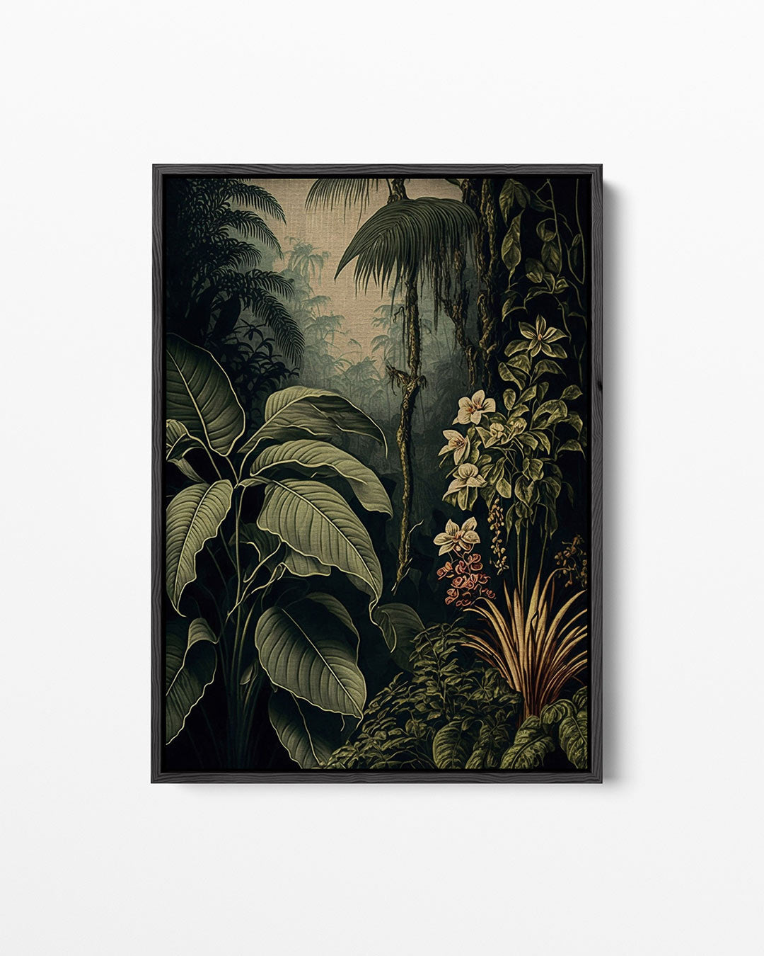 Weelderige jungle – staand wanddecoratie kunstwerk