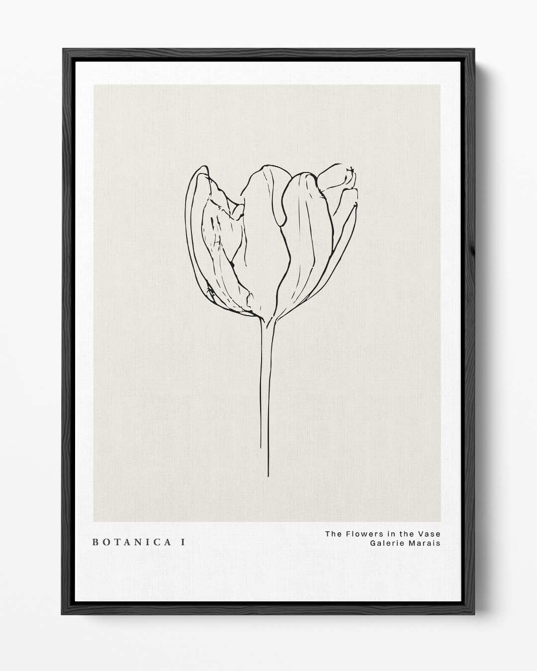 Botanica I – portret kunstwerk als wanddecoratie