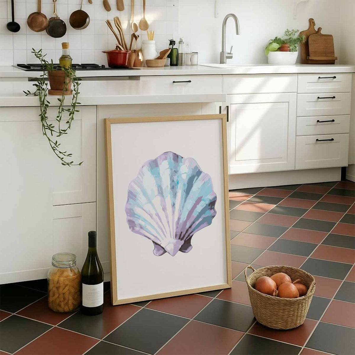 Elegante Zee Schelp – dieren portret poster, afbeelding 7