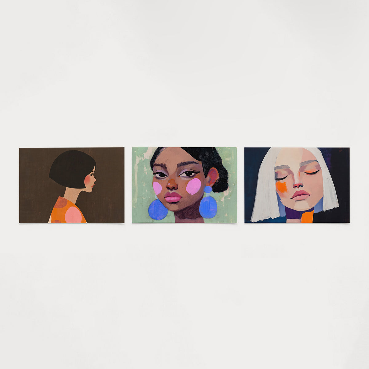 Profiel en patronen Posterset