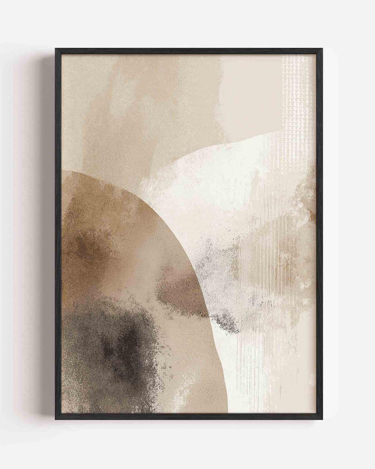 Abstracte vormen – abstracte portret poster als wanddecoratie