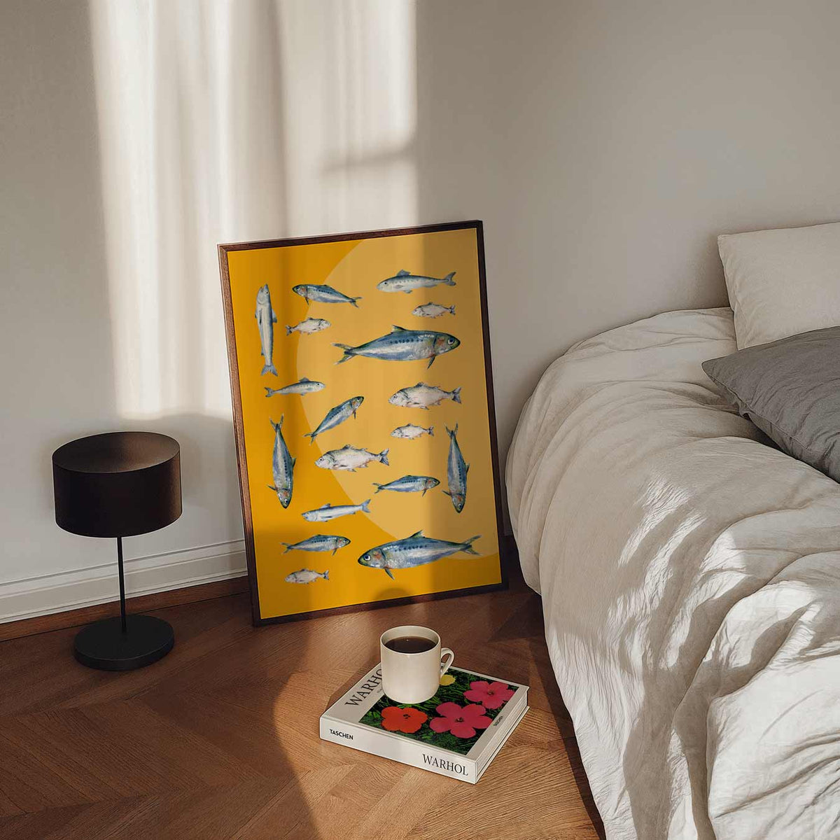 Onderwater Avontuur – staande dieren wanddecoratie van WallArtistic