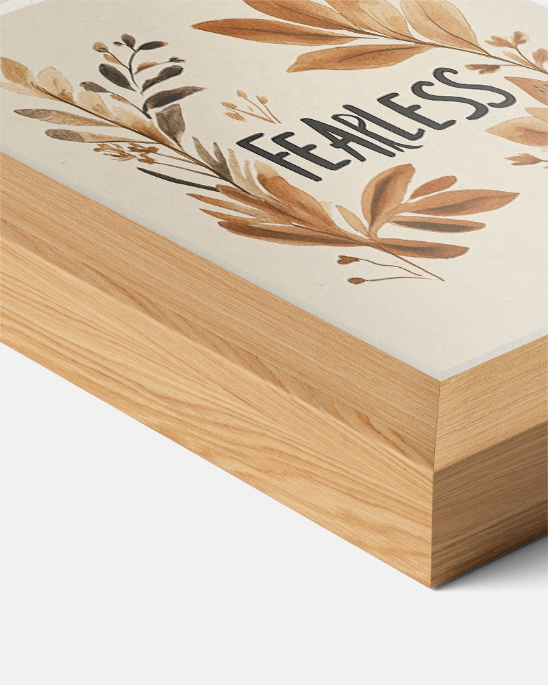 Fearless Nature – kids poster als vrolijke staande wanddecoratie