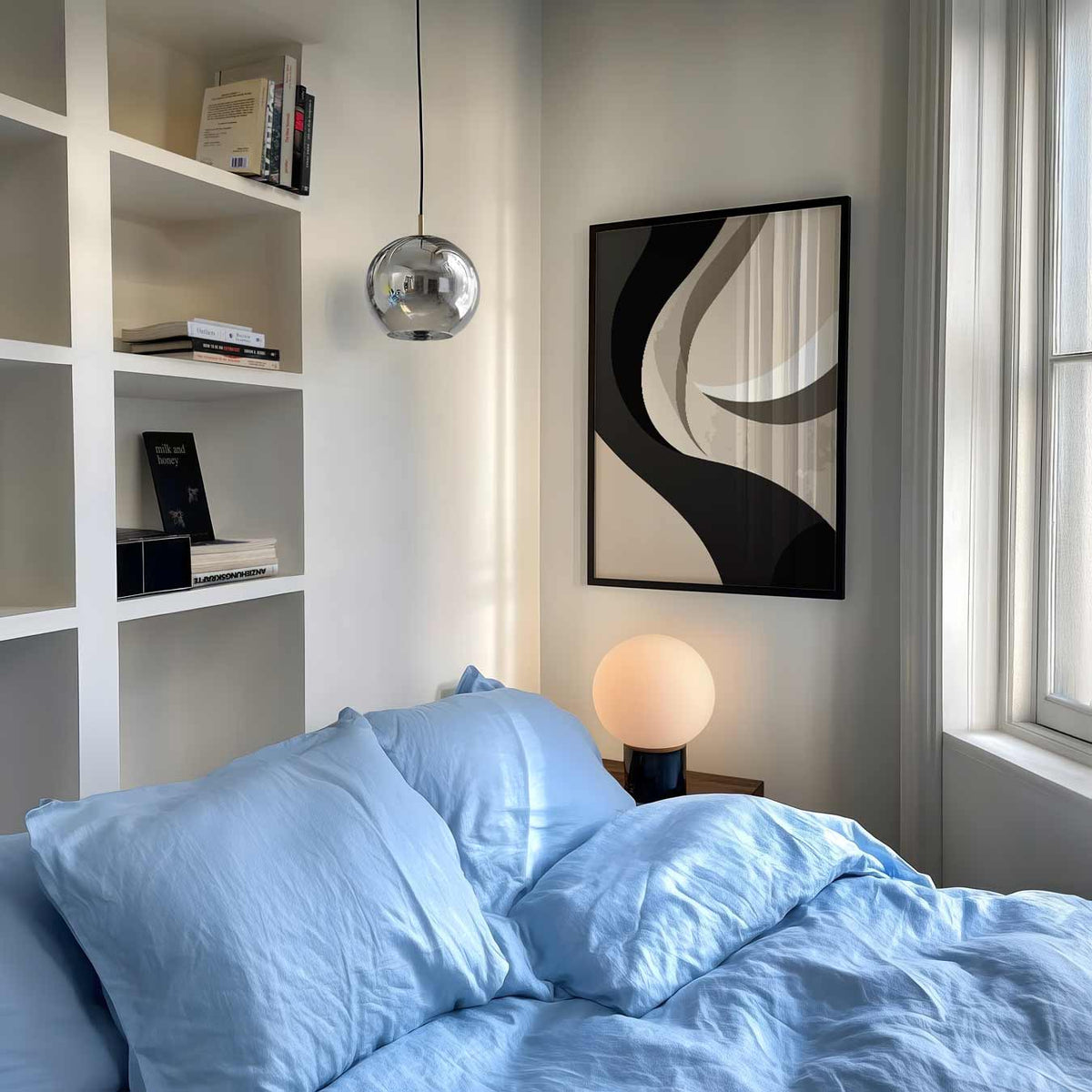 Moderne Abstracte Kunstposter – abstracte poster als moderne staande wanddecoratie