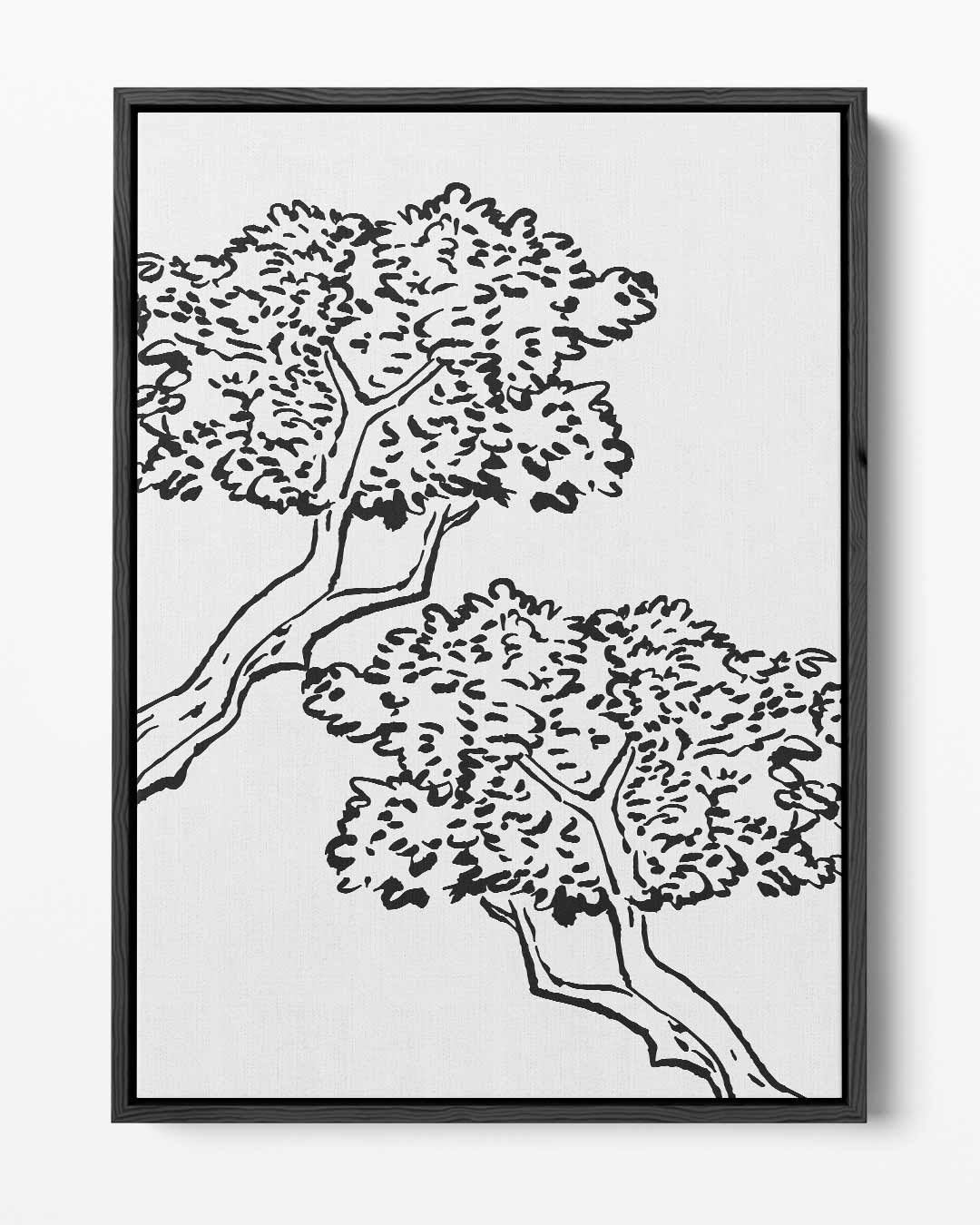 Dansende Bomen aan de Hemel – portret kunstwerk als wanddecoratie