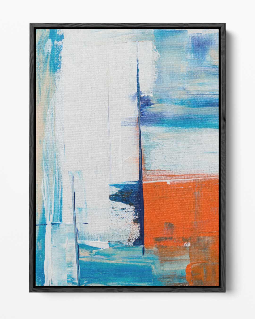 Abstracte Kleurenpracht – portret kunstwerk als wanddecoratie