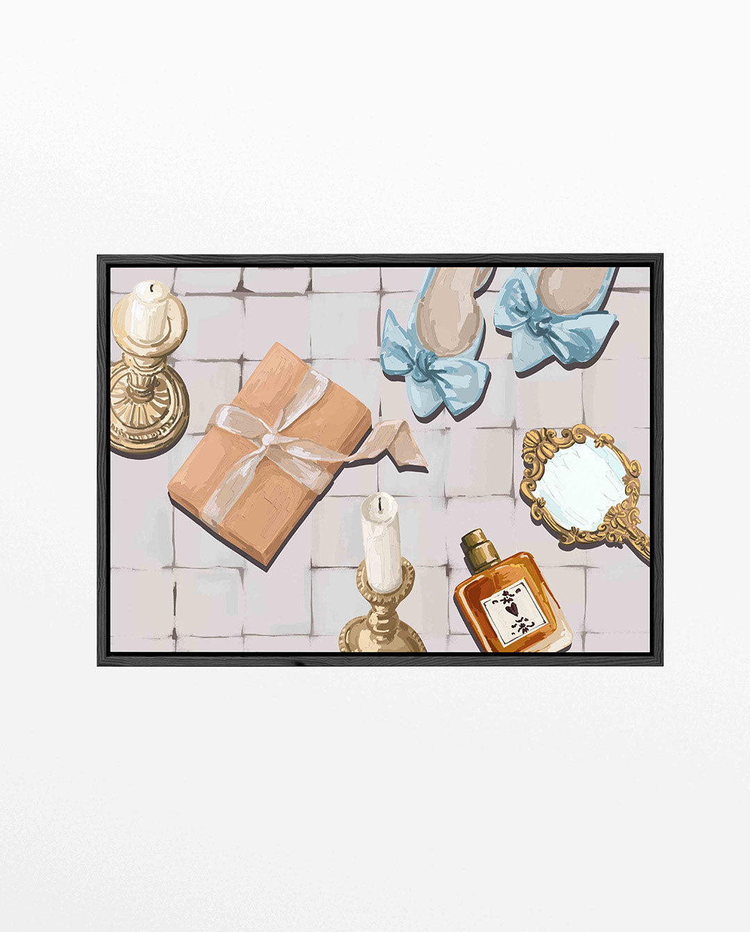 Elegante objecten – liggend keuken kunstwerk