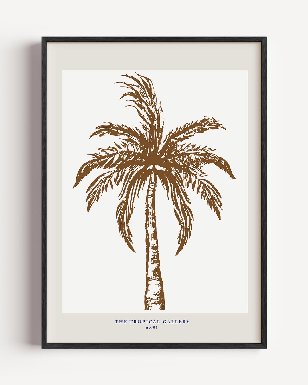 Tropische Palmboom – zomer portret poster als wanddecoratie