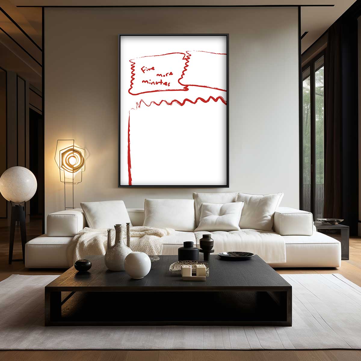 Vijf Minuten Meer – plexiglas wanddecoratie in portret formaat
