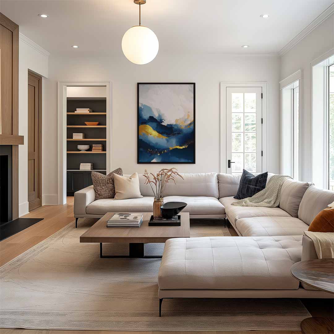 Dromerige Hemellaan – staand kunstwerk voor modern interieur