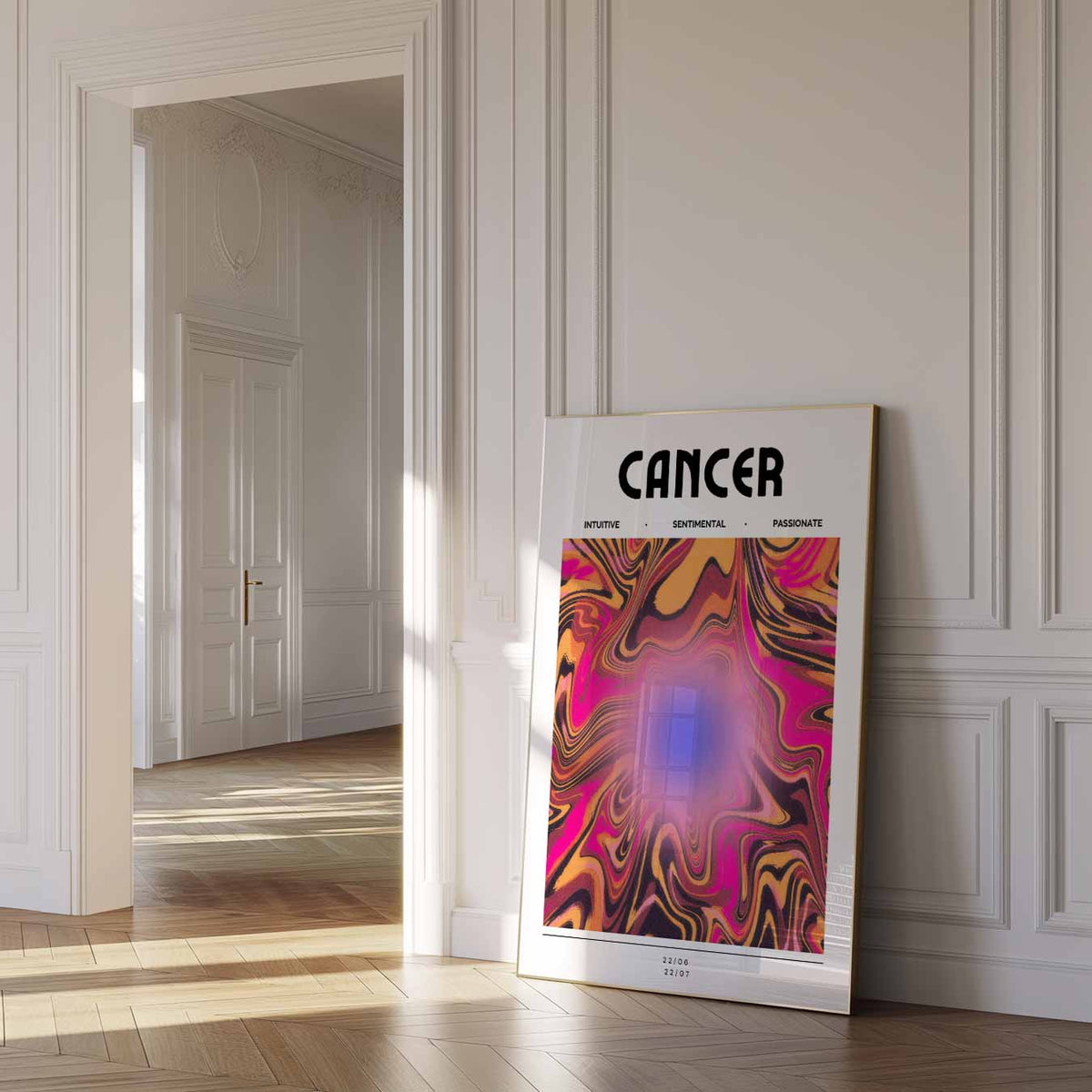 Cancer – mindful poster in staand formaat