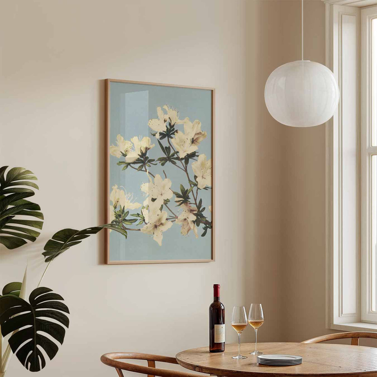Bloesem Droom – staande Popart wanddecoratie van WallArtistic