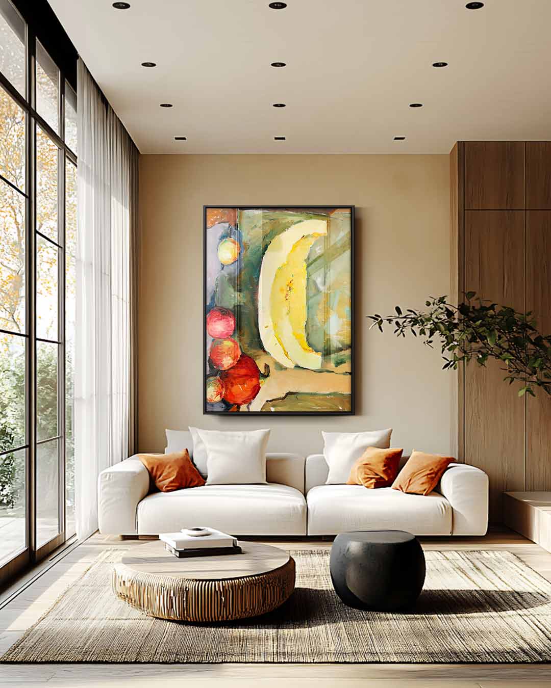 Vrolijke Vruchten – staand kunstwerk voor modern interieur