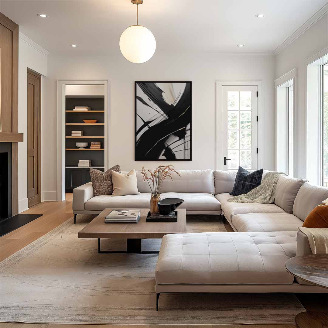 Tijdloze Slagen – staand kunstwerk voor modern interieur