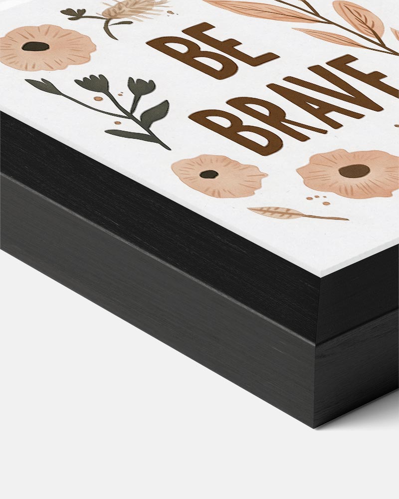 Boho "Be Brave" – kids portret poster, afbeelding 7