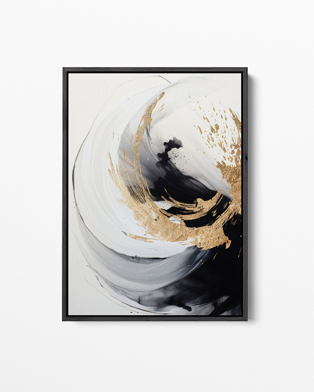 Dynamische vormen – staand wanddecoratie kunstwerk