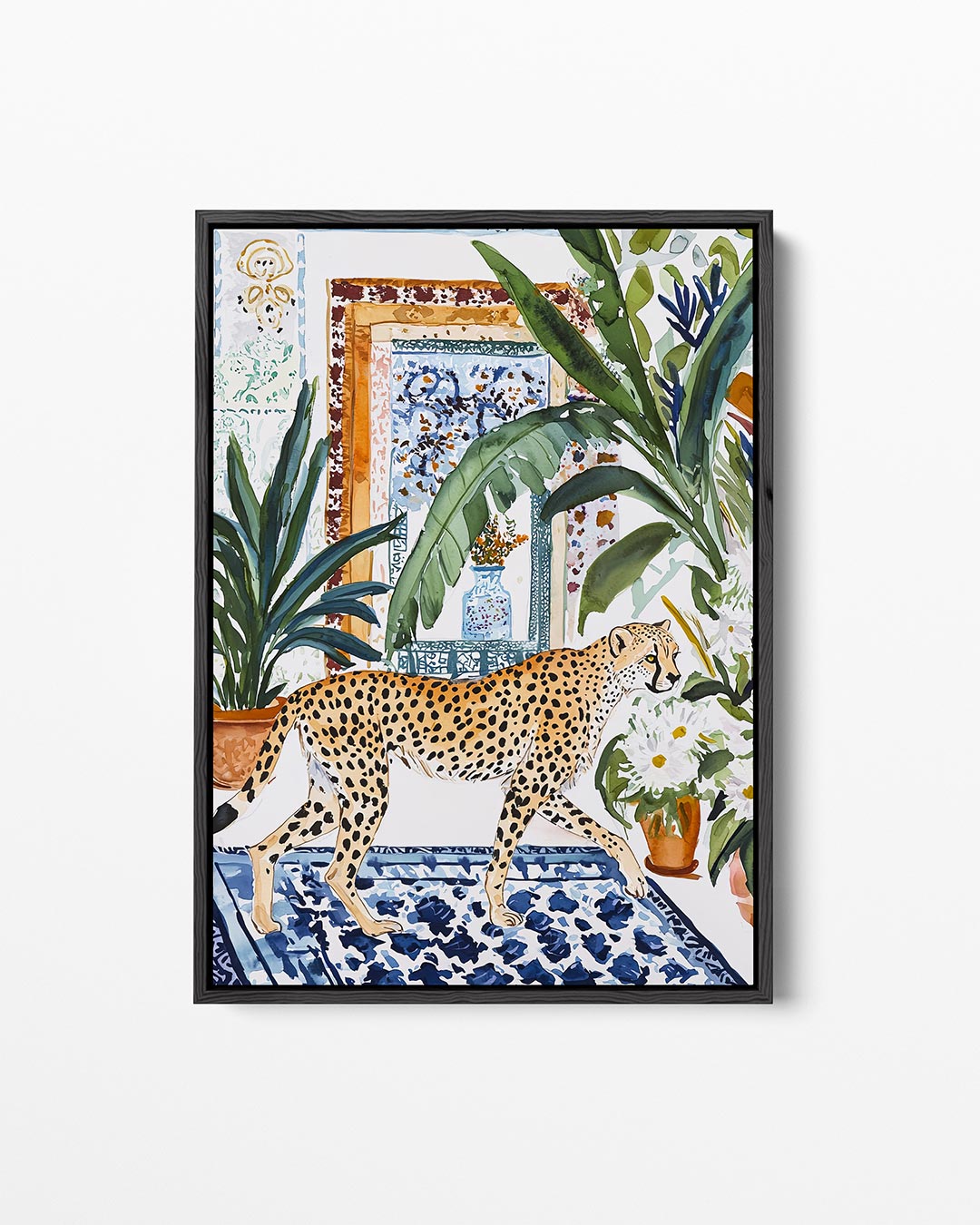 Exotische dierenwereld – staand wanddecoratie kunstwerk