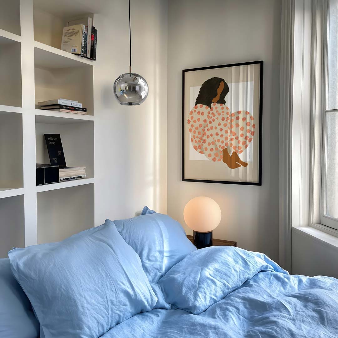 Stijlvolle Vrouwelijke Zithouding – vrouwelijk portret als moderne wandkunst