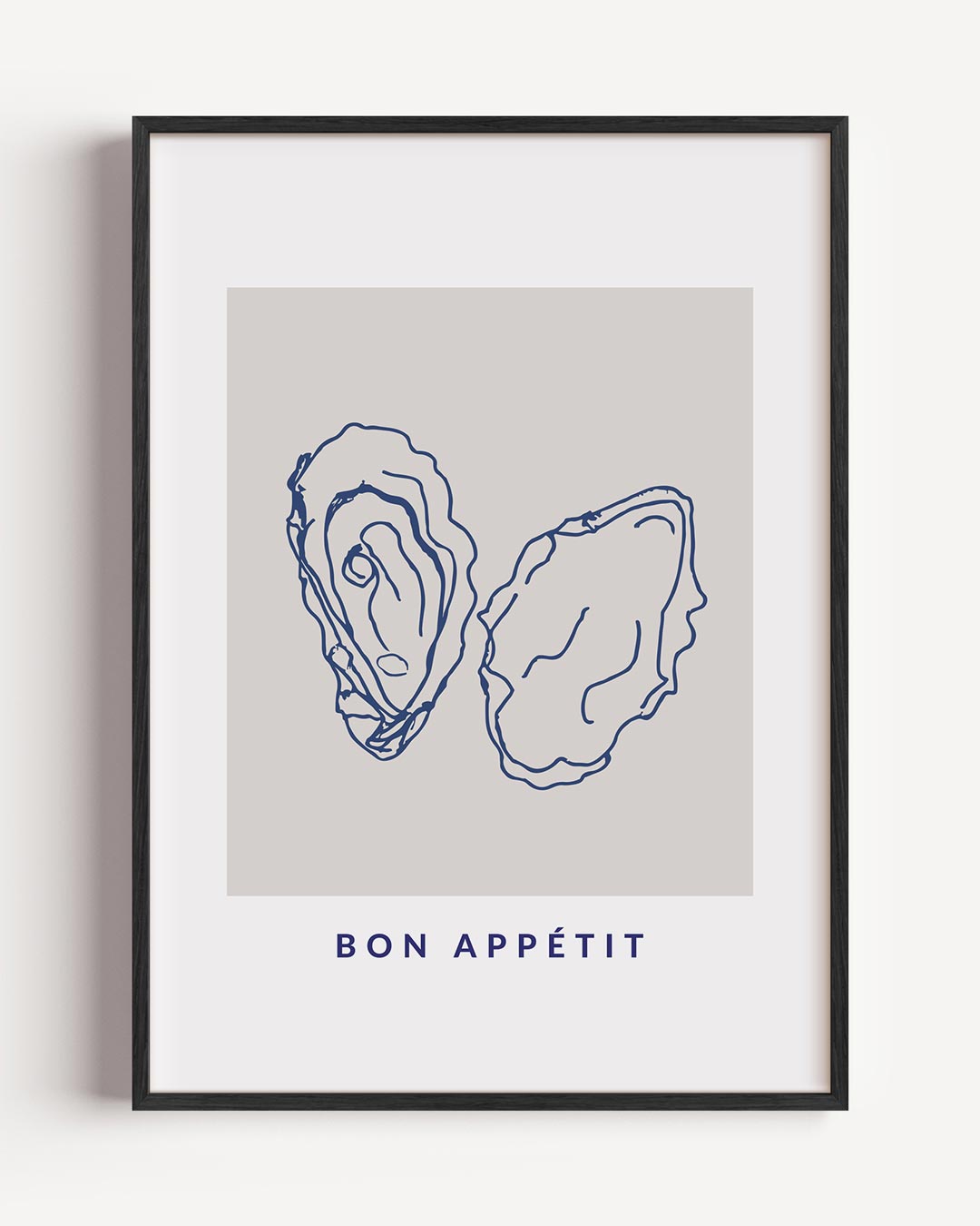 Stijlvolle Zeevruchten – keuken portret poster als wanddecoratie