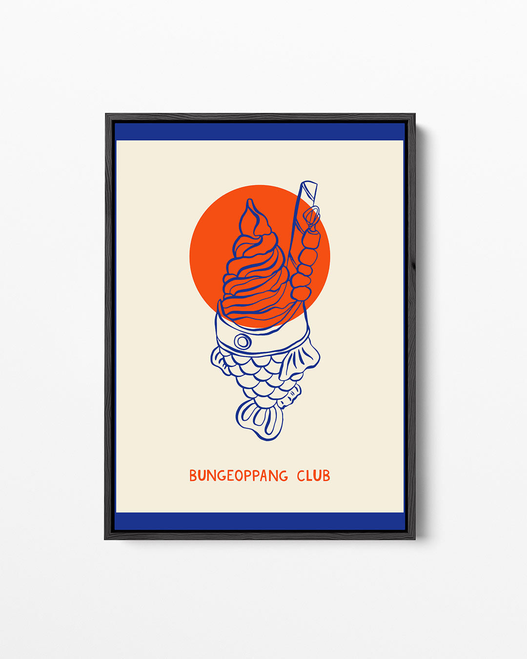 Grafische visuele illustratie – staand wanddecoratie kunstwerk