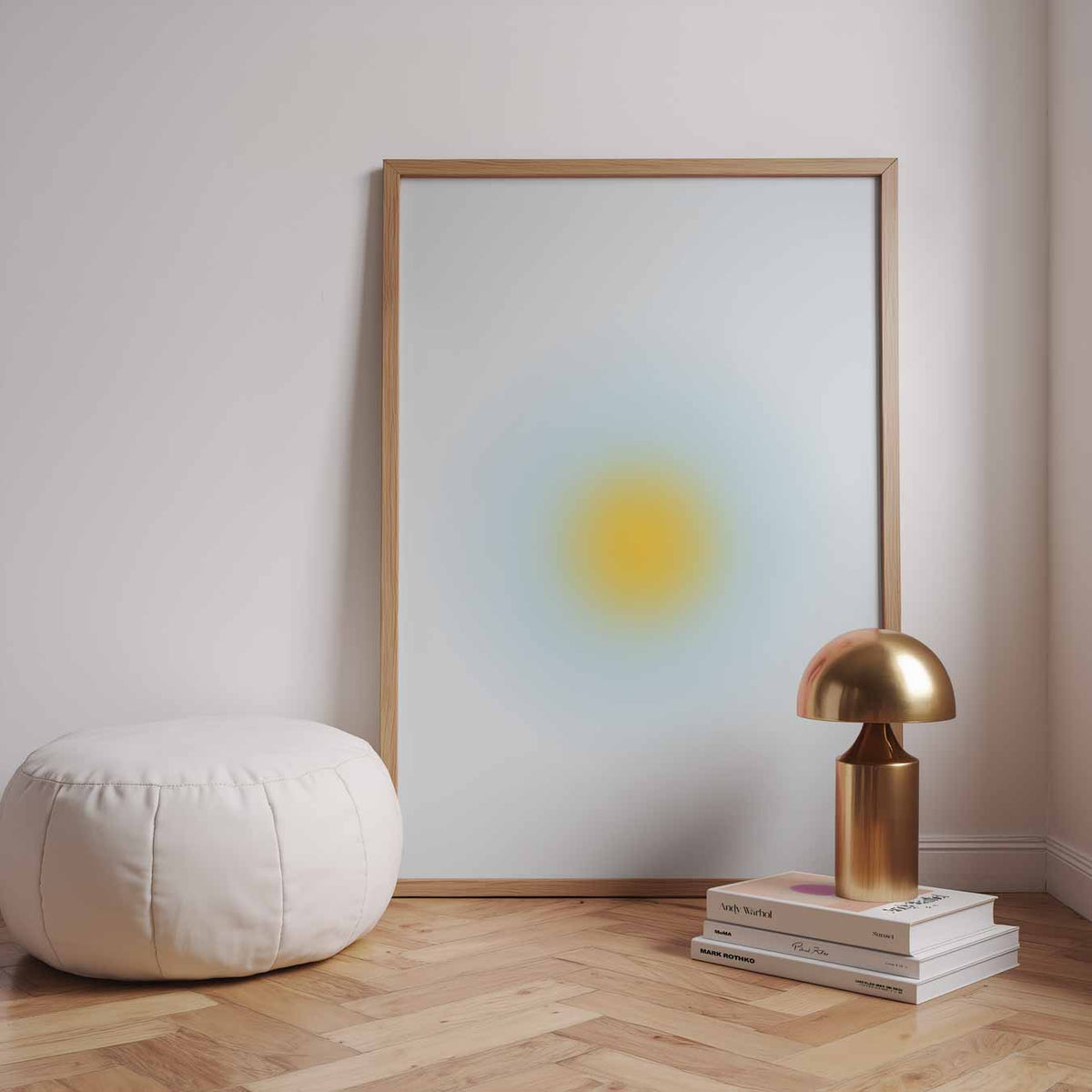 Zonnige Dagdroom – staande muurposter met mindful uitstraling