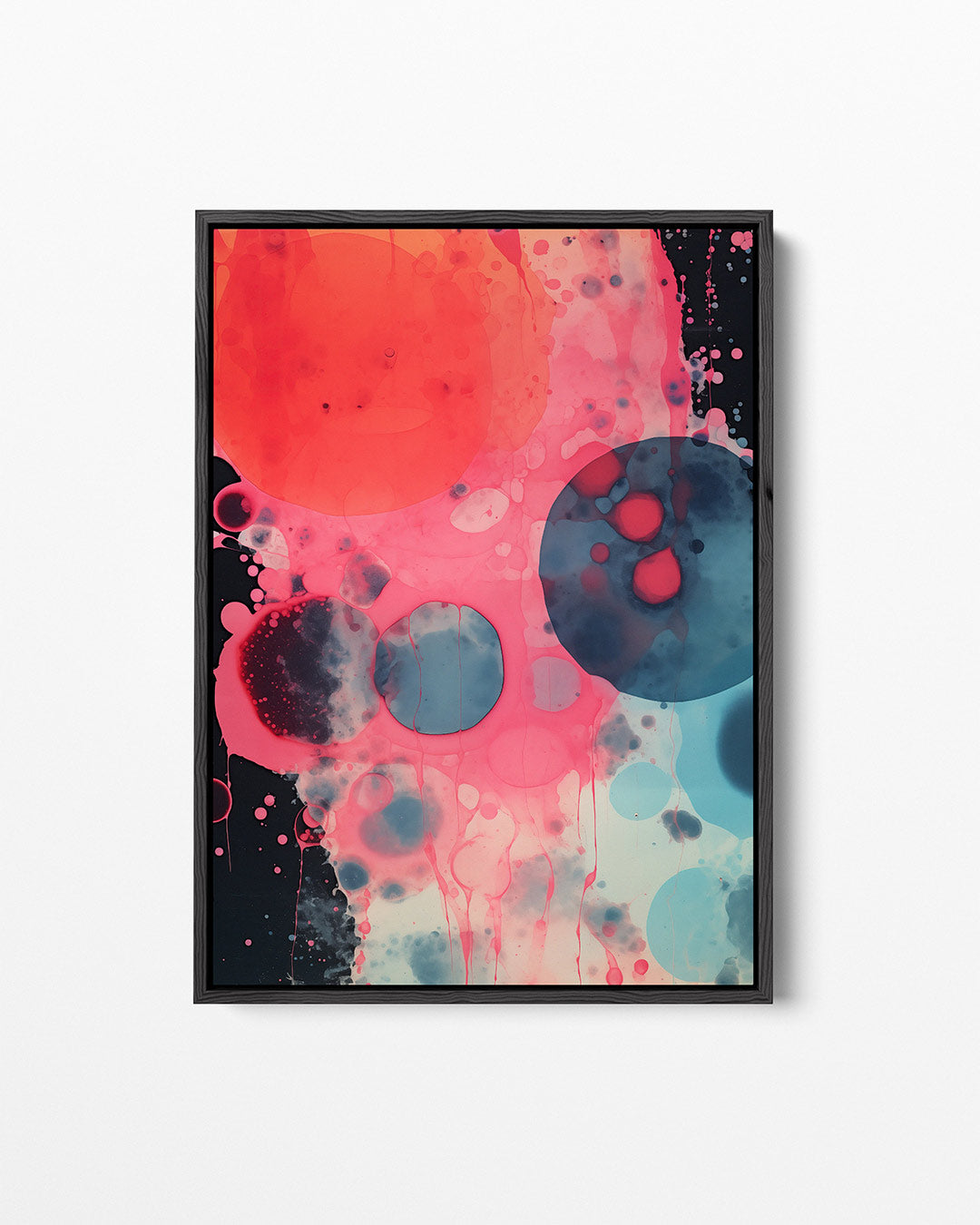 Kleurrijke cirkelpatronen – Werk – staand wanddecoratie kunstwerk