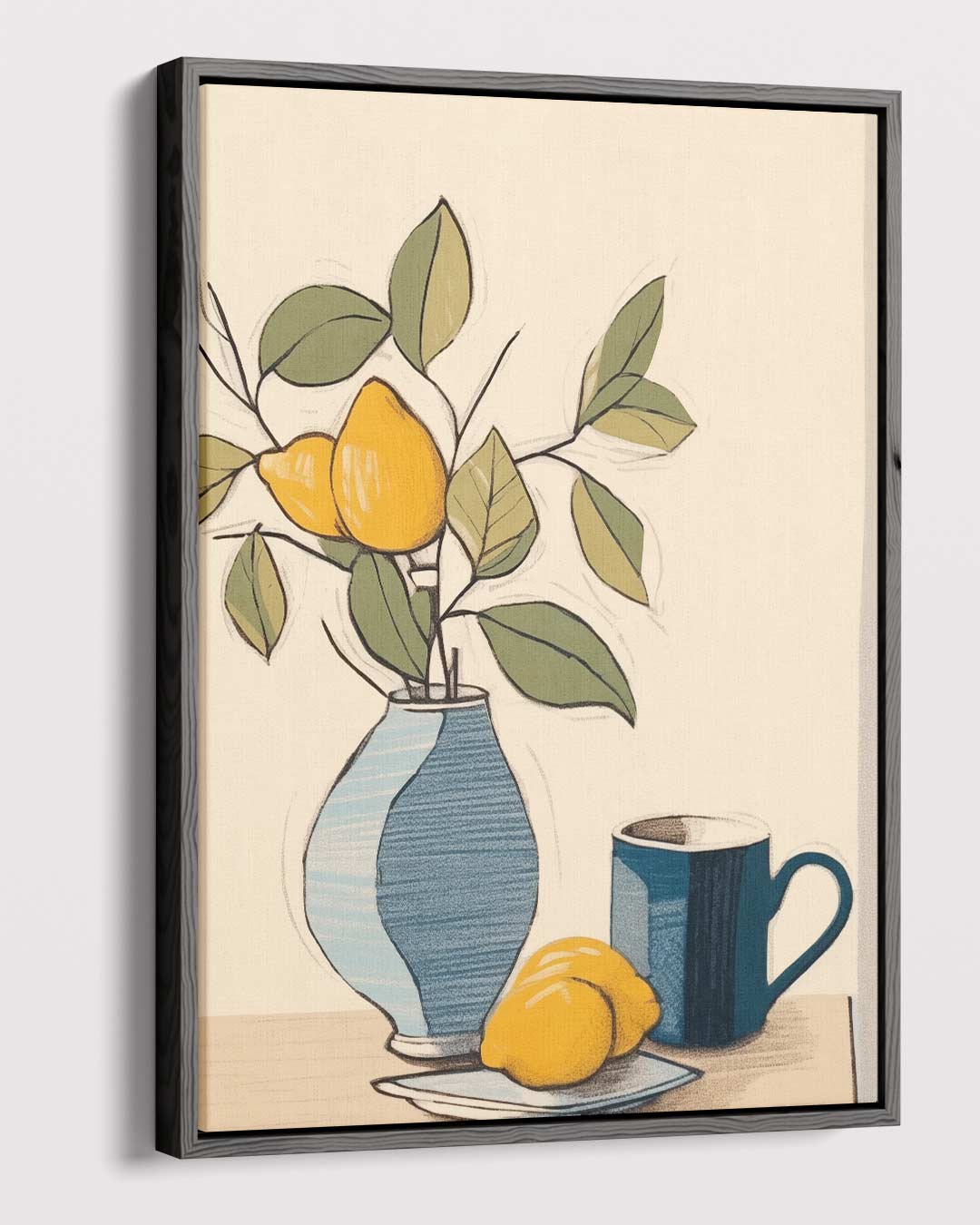 Fruitige Verrassingen – canvas wanddecoratie in portret formaat