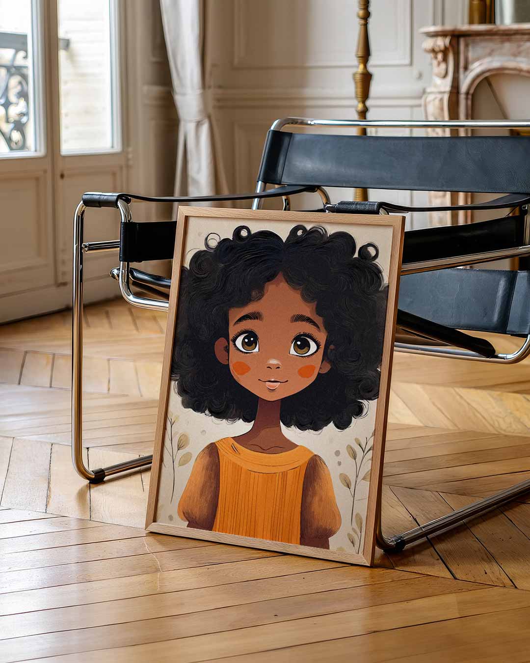 Dromerige Meisjesposter – urban poster in staand formaat