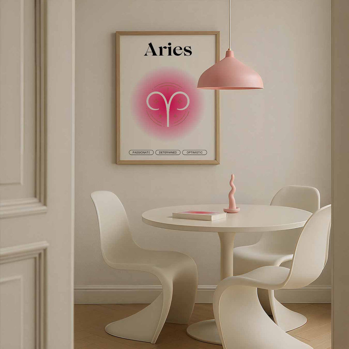 Ram Sterrenbeeld – staande mindful wanddecoratie van WallArtistic