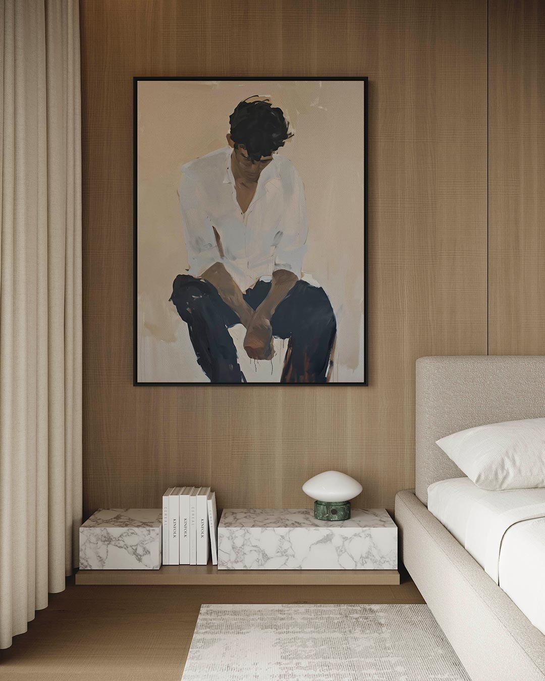 Introspectieve momenten – kunstwerk op canvas, dibond of plexiglas