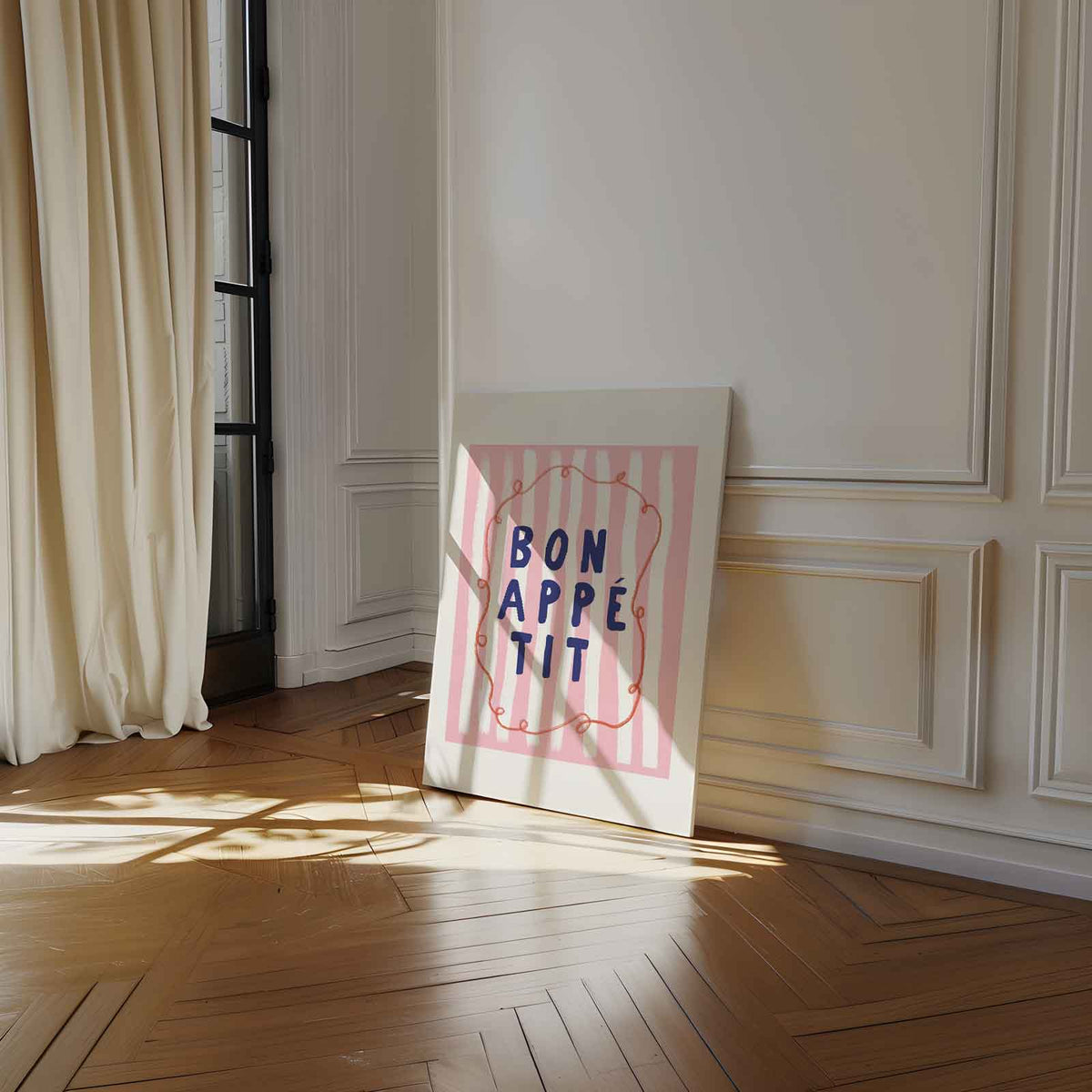 Bon Appétit – dibond kunstwerk als wanddecoratie