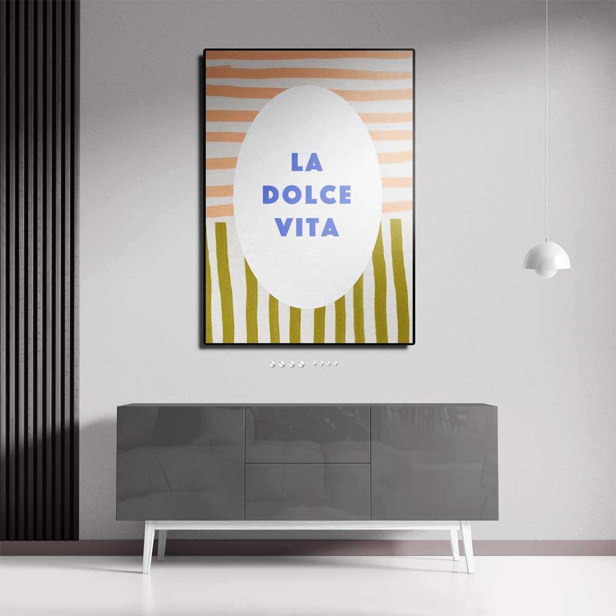 La Dolce Vita – modern portret kunstwerk van WallArtistic