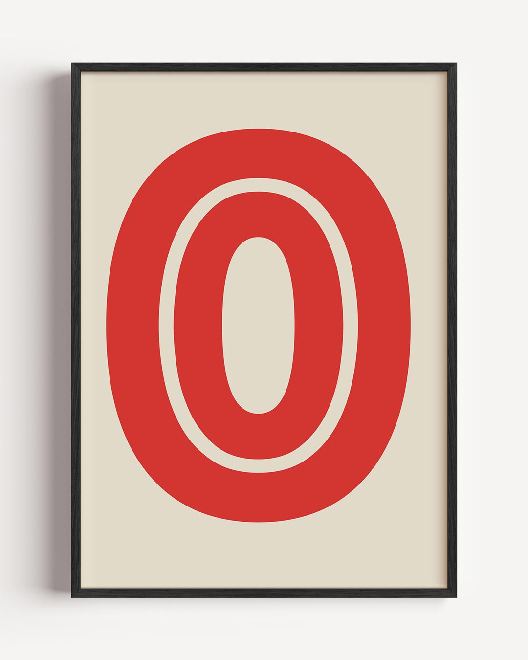 Retro Stijl Minimalistische – zomer portret poster als wanddecoratie